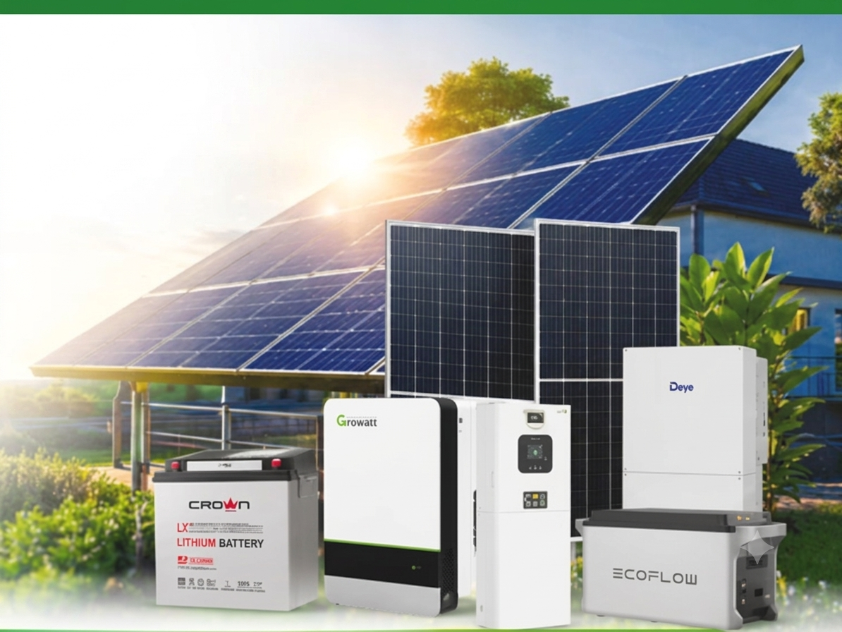 Shopnochowa Electronics| Solar and Battery House